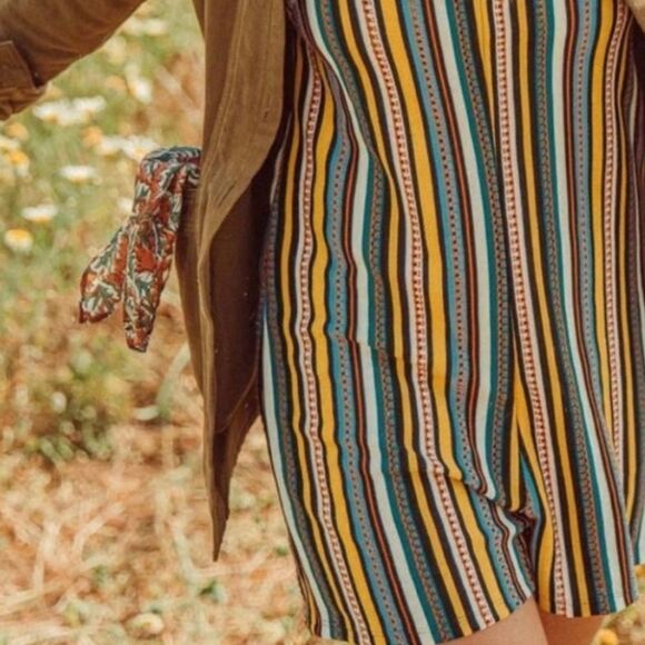 Zara Blogger Favorite Striped Romper Size‎ Small,NWT - Picture 5 of 7